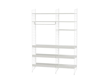Köksbokhylla, paket F från String Furniture - Vit - vit - Jacobsen Plus