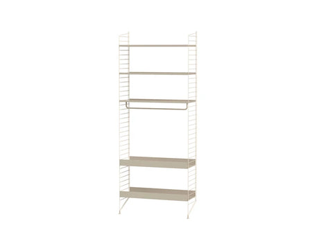 Köksbokhylla, paket G från String Furniture - Vit - vit - Jacobsen Plus