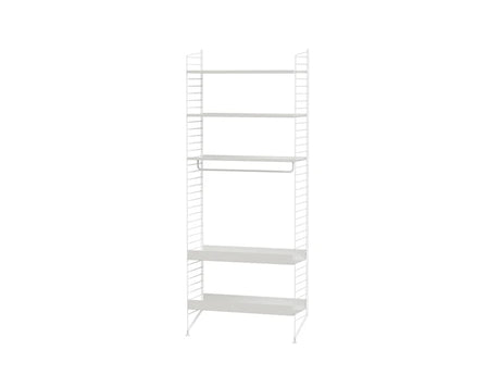 Köksbokhylla, paket G från String Furniture - Vit - vit - Jacobsen Plus