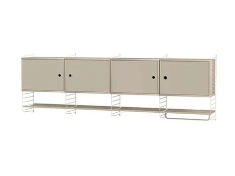 Köksbokhylla, paket K från String Furniture - Vit - vit - Jacobsen Plus