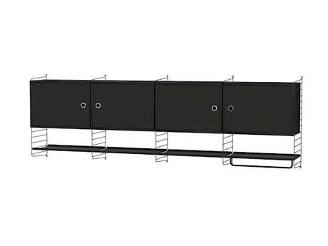 Köksbokhylla, paket K från String Furniture - Vit - vit - Jacobsen Plus