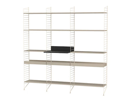 Köksbokhylla, paket L från String Furniture - Vit - vit - Jacobsen Plus