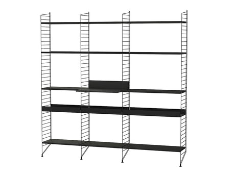 Köksbokhylla, paket L från String Furniture - Vit - vit - Jacobsen Plus