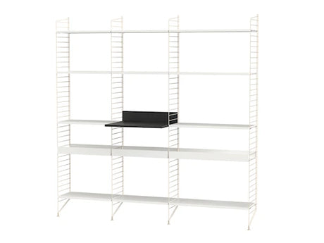 Köksbokhylla, paket L från String Furniture - Vit - vit - Jacobsen Plus