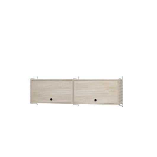 Köksbokhylla, paket N från String Furniture - Beige - ask - Jacobsen Plus