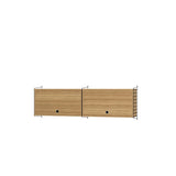 Köksbokhylla, paket N från String Furniture - Svart - eg - Jacobsen Plus