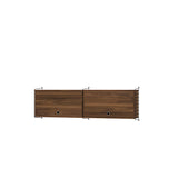 Köksbokhylla, paket N från String Furniture - Svart - valnød - Jacobsen Plus