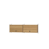 Köksbokhylla, paket N från String Furniture - Brun - eg - Jacobsen Plus