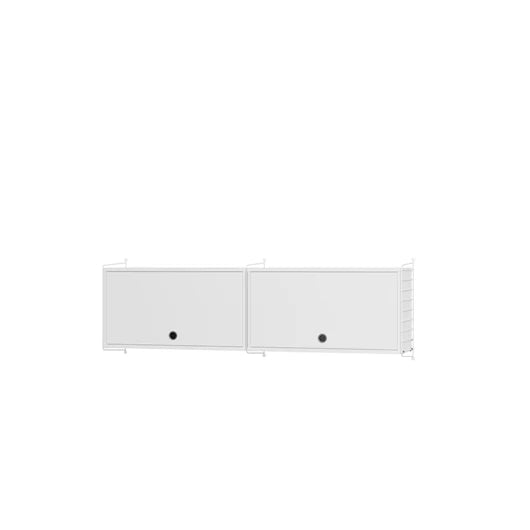 Köksbokhylla, paket N från String Furniture - Vit - vit - Jacobsen Plus
