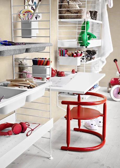 Barnrum, paket E från String Furniture - Vit - vit - Jacobsen Plus