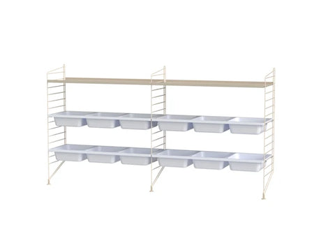 Barnrum, paket F från String Furniture - Vit - vit - Jacobsen Plus
