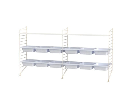 Barnrum, paket F från String Furniture - Vit - vit - Jacobsen Plus