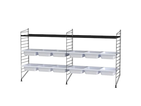 Barnrum, paket F från String Furniture - Vit - vit - Jacobsen Plus