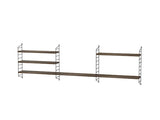 Barnrum, bundle H från String Furniture - Svart - valnød - Jacobsen Plus