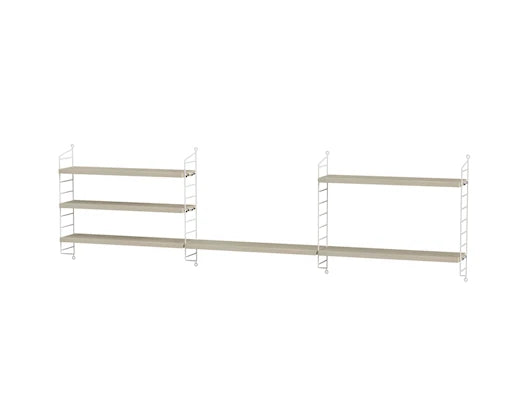 Barnrum, bundle H från String Furniture - Vit - ask - Jacobsen Plus