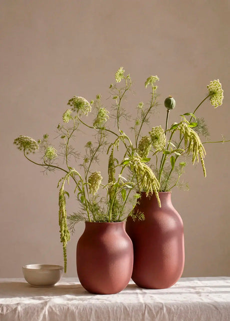 Kähler - Studio Omaggio Vas, bordeaux - H20 cm - Jacobsen Plus