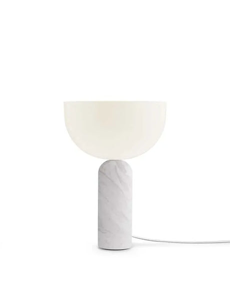 Kizu Bordslampa Small, White Marble från New Works - Jacobsen Plus