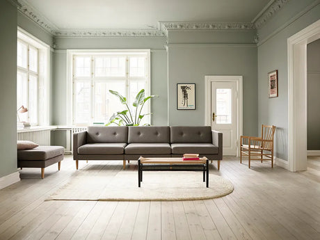 L42 Firhøj Soffa 3-sits, beige från FDB Møbler - 4 - Jacobsen Plus