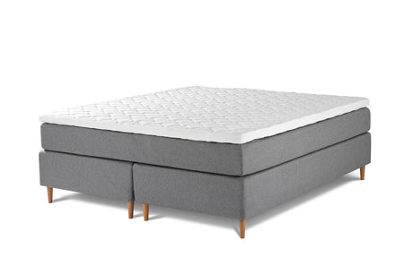 Jacobsen Plus Beds – Kontinentalsäng, Grå - 180 x 200 cm / Medium-medium - Jacobsen Plus