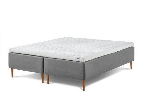 Jacobsen Plus Beds – Classic Box Säng, Grå - 180 x 200 cm / Medium-medium - Jacobsen Plus