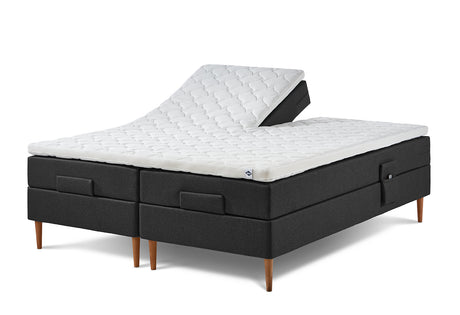 Jacobsen Plus Beds – Elevationssäng, Antracit - 180 x 200 cm / Medium-medium - Jacobsen Plus