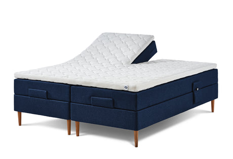Jacobsen Plus Beds – Elevationssäng, Blå - 180 x 200 cm / Medium-medium - Jacobsen Plus