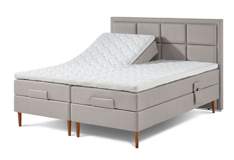 Jacobsen Plus Beds – Elevationssäng, Sand - 180 x 200 cm / Medium-medium - Jacobsen Plus
