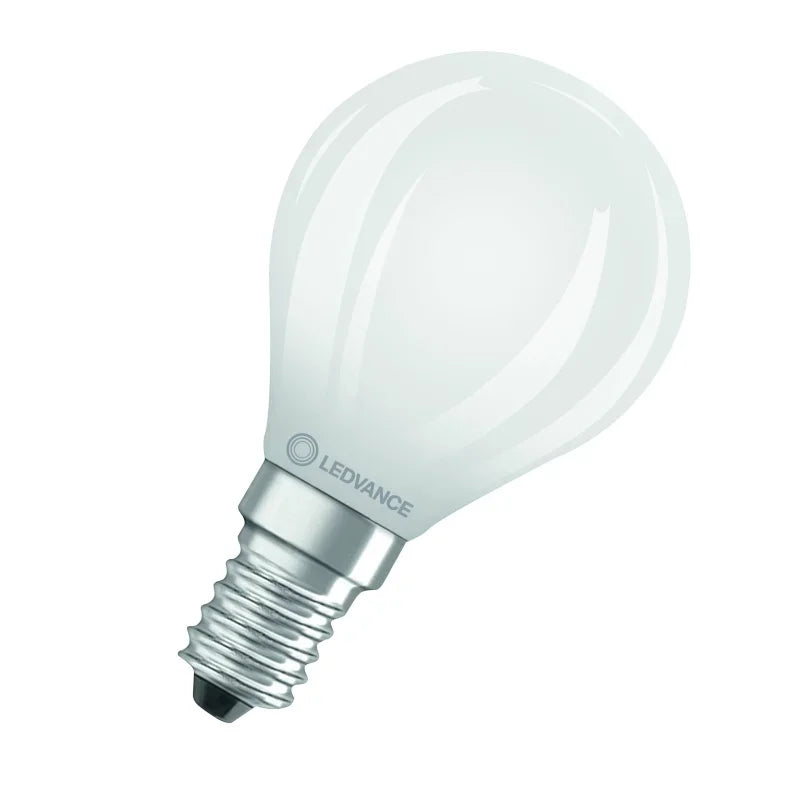 LED E14 4W Kronljus 470 lm 2700K MAT DB ljuskälla från Duralamp - 1 - Jacobsen Plus