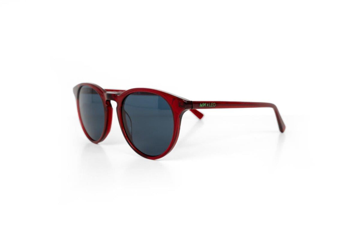 LEO x MW solglasögon New Depp, Limited Edition, röda från LEOObjects - 3 - Jacobsen Plus