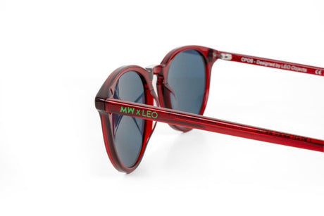 LEO x MW solglasögon New Depp, Limited Edition, röda från LEOObjects - 5 - Jacobsen Plus