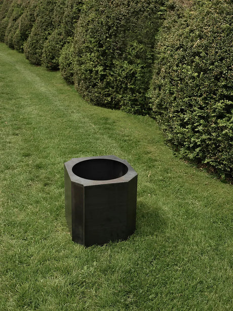 Funki Pot, stor från Louise Roe - Brushed aluminium - Jacobsen Plus