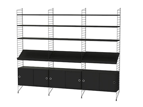 Bokhylla, Living room G från String - Vit - vit - Jacobsen Plus