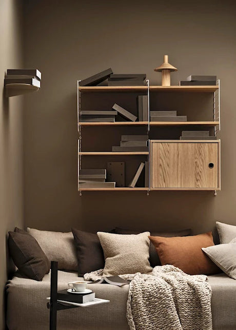 Bokhylla, Living room S från String - Vit - vit - Jacobsen Plus