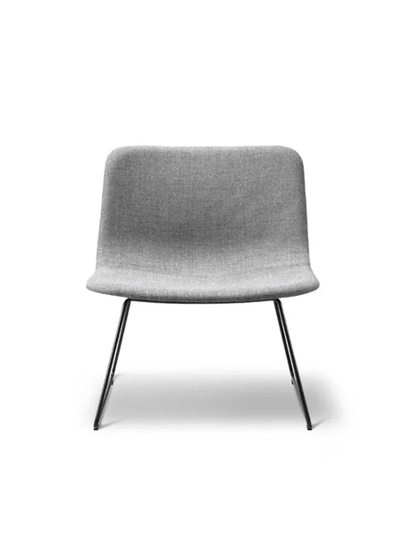 Pato Loungestol från Fredericia Furniture - Krom stel / Stofgruppe 0 - Jacobsen Plus