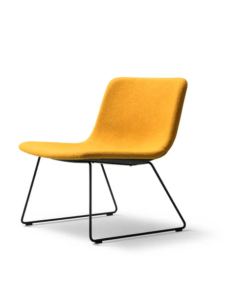Pato Loungestol från Fredericia Furniture - Krom stel / Stofgruppe 0 - Jacobsen Plus