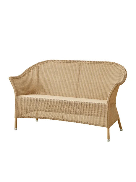 Lansing Soffa från Cane-line - Taupe / Ingen dyna - Jacobsen Plus