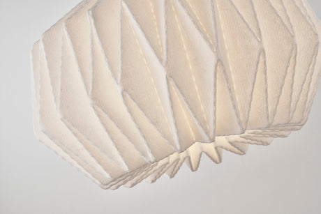 Softly Pleated I pendel M mässing, vit från Le Klint - 3 - Jacobsen Plus
