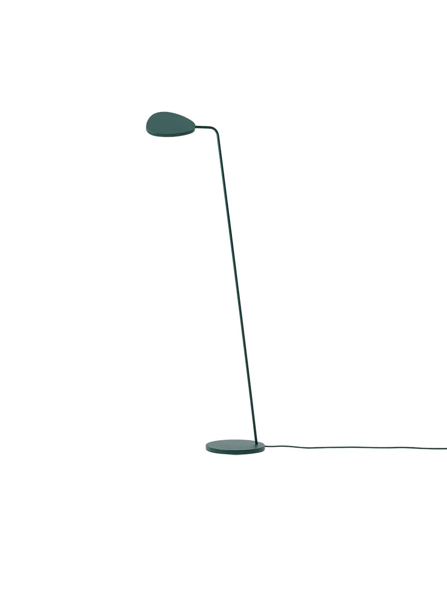 Leaf Golvlampa från Muuto - Dark green - Jacobsen Plus