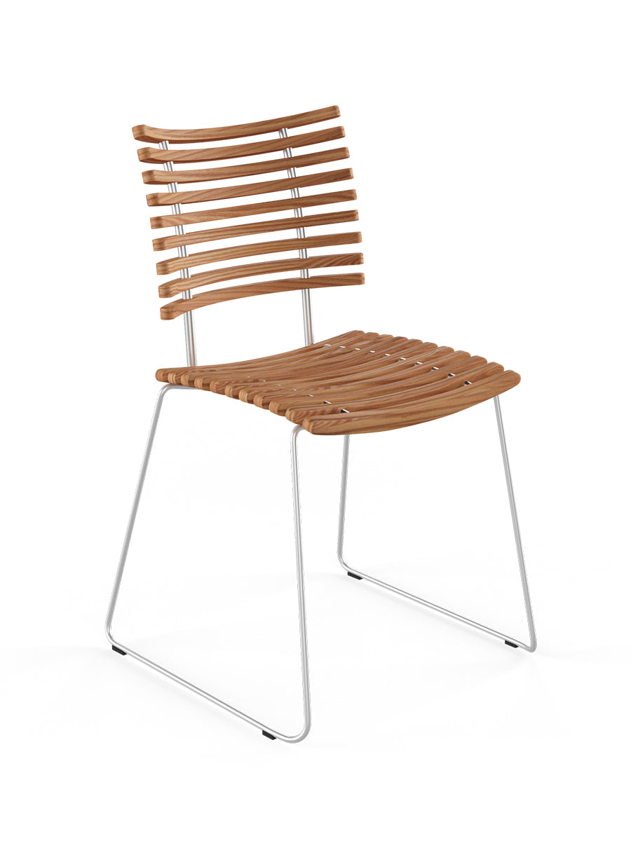 Leopard stol med rostfritt stålunderrede från Naver Collection - Elm olie - Jacobsen Plus