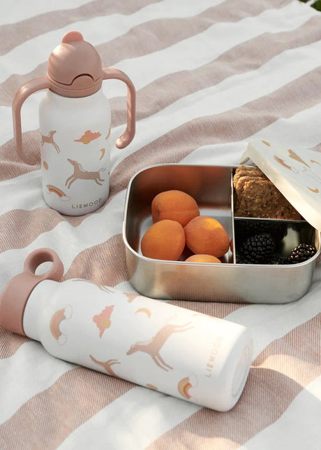 Kimmie Water Bottle 250 ml, dream/ecru från Liewood - 2 - Jacobsen Plus