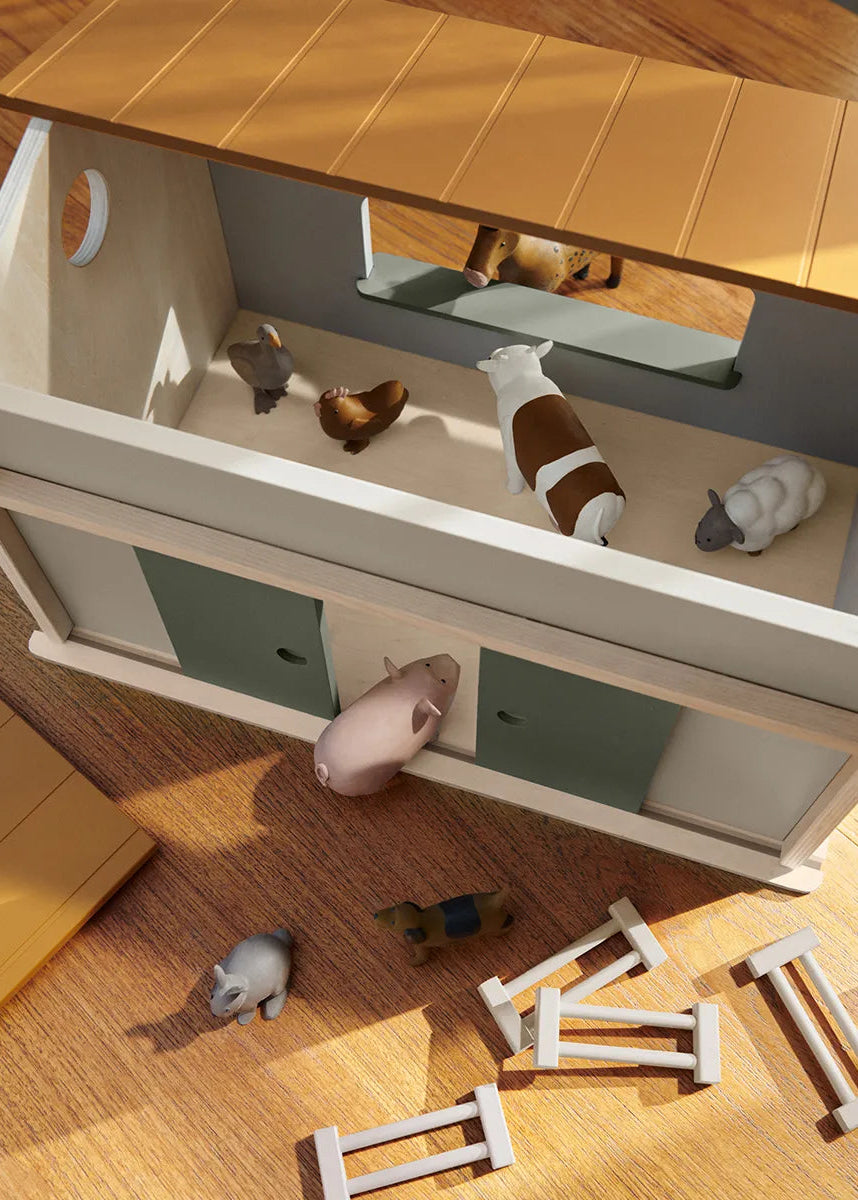 Hallie Farm Animals, 4-pack från Liewood - 2 - Jacobsen Plus