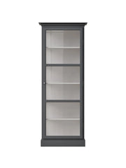 Vitrinskåp Classic V1, antracit från Lindebjerg Design
