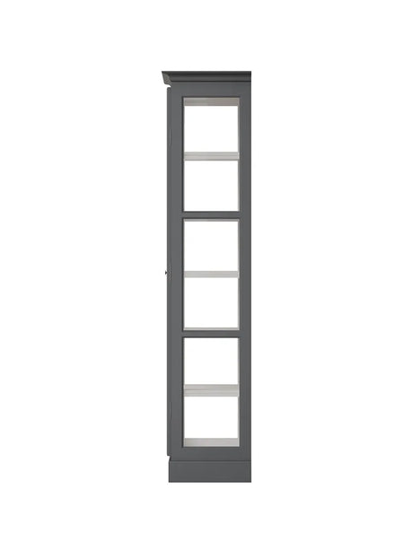 Vitrinskåp Classic V1, antracit från Lindebjerg Design - 4 - Jacobsen Plus