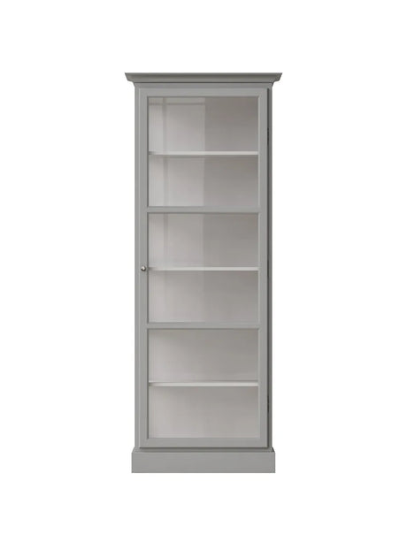 Vitrinskåp Classic V1, ljusgrå från Lindebjerg Design - Jacobsen Plus