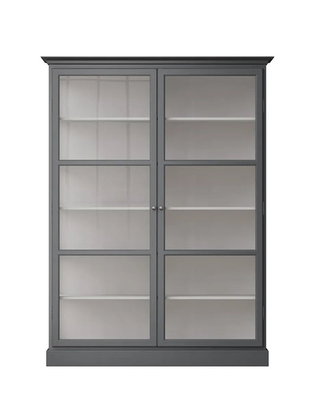 Vitrinskåp Classic V2, antracit från Lindebjerg Design - Jacobsen Plus