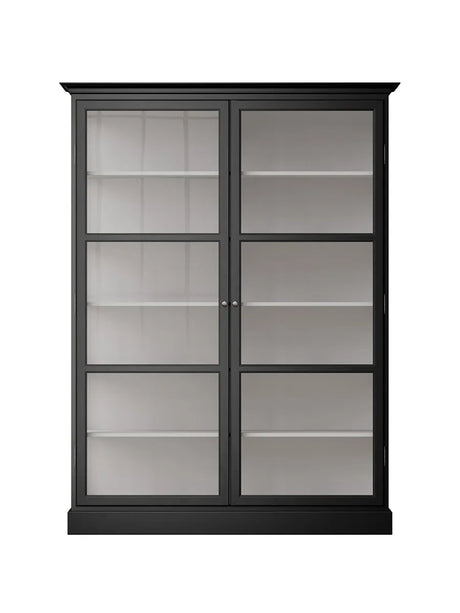Vitrinskåp Classic V2, svart från Lindebjerg Design - Jacobsen Plus