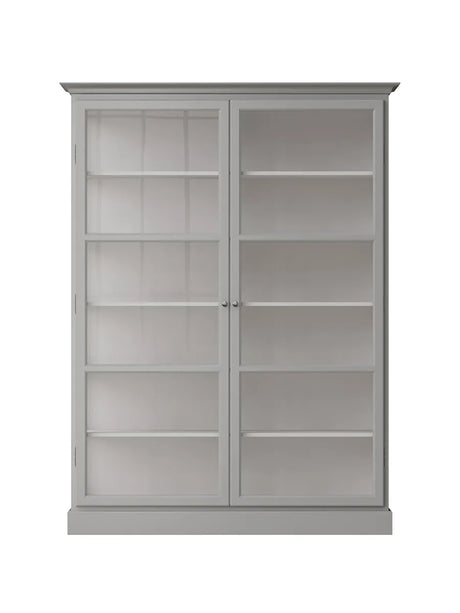 Vitrinskåp Classic V2, ljusgrå från Lindebjerg Design - Jacobsen Plus