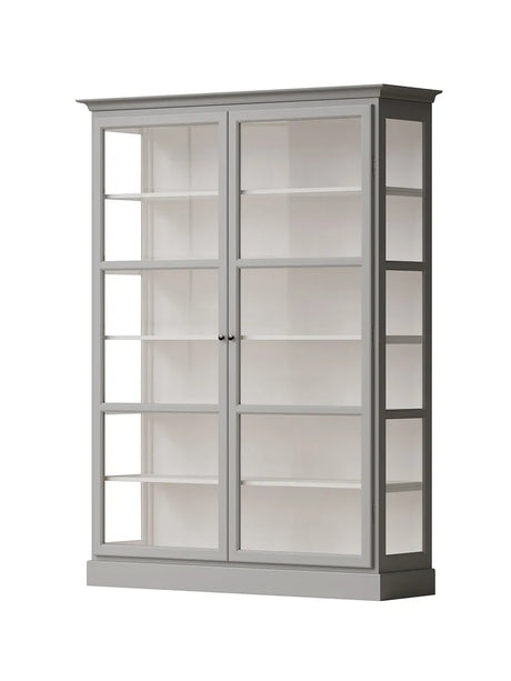 Vitrinskåp Classic V2, ljusgrå från Lindebjerg Design - 3 - Jacobsen Plus