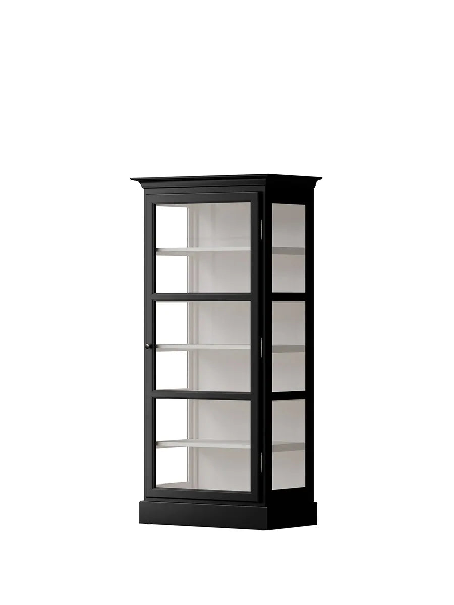 Vitrinskåp Classic V3, svart från Lindebjerg Design - 3 - Jacobsen Plus