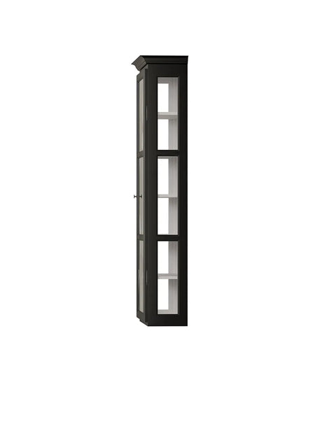 Väggmonterat Vitrinskåp Classic V4, svart från Lindebjerg Design - 4 - Jacobsen Plus